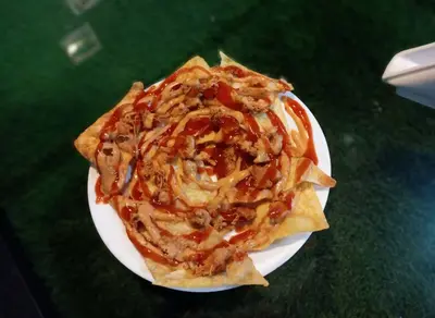 BBQ Chicken Nachos