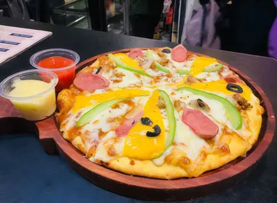 Double Cheese Volcano Pizza