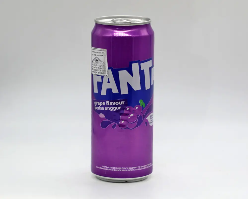Fanta Grape Flavour Drink 330(±)10ml (Can) Imported