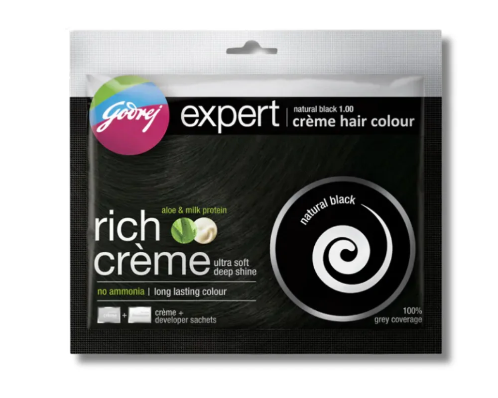 Godrej Expert Crème Hair Colour Natural Black