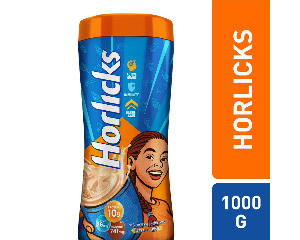 Horlicks Classic Malt 1000gm (Jar)