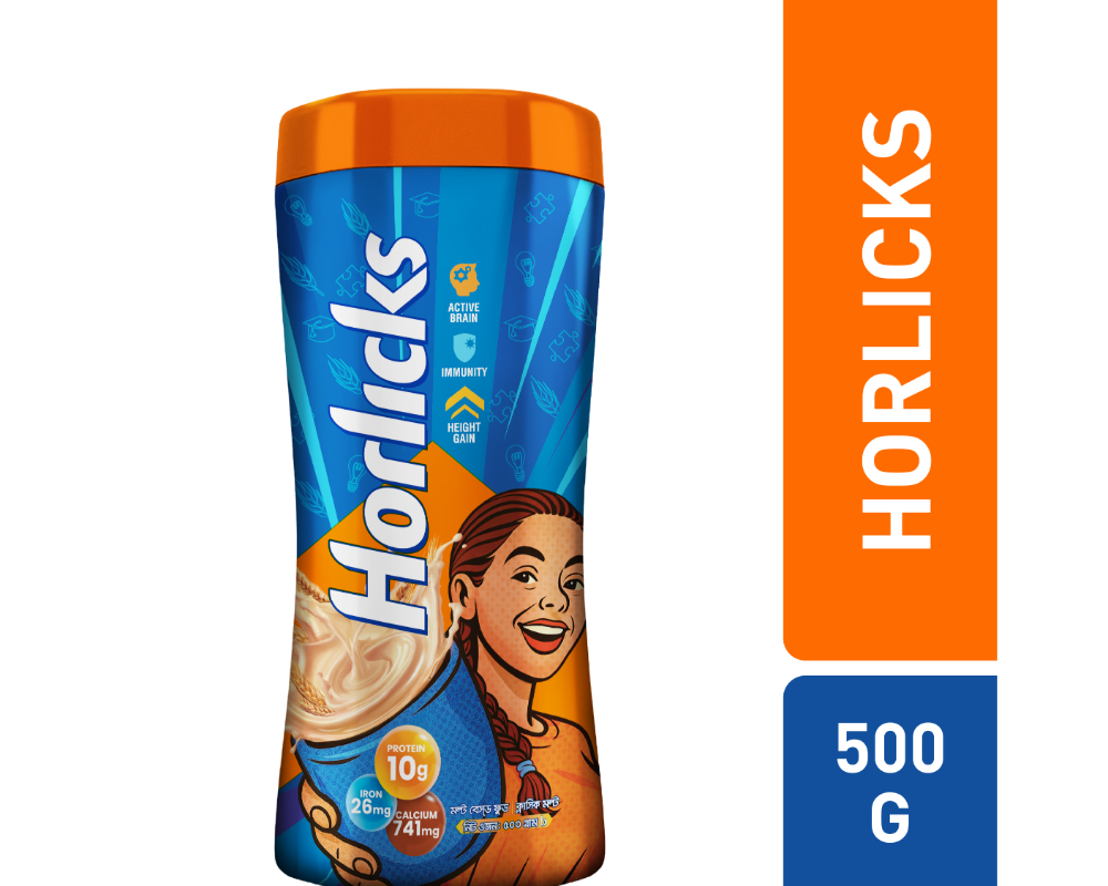 Horlicks Classic Malt 500gm (Jar)