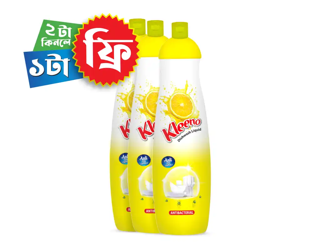 Kleeno Dishwash Liquid 500ml (Buy2 Get1 Free)