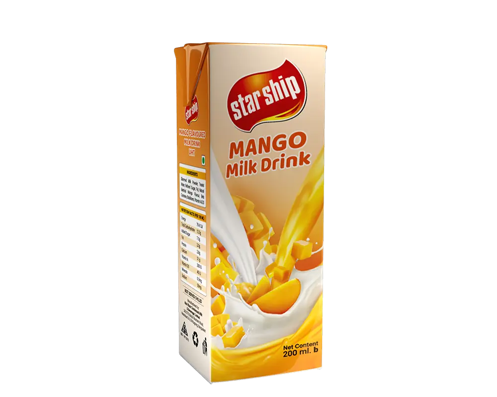 Starship Mango Milk Drink 200ml (Tetra Pack)