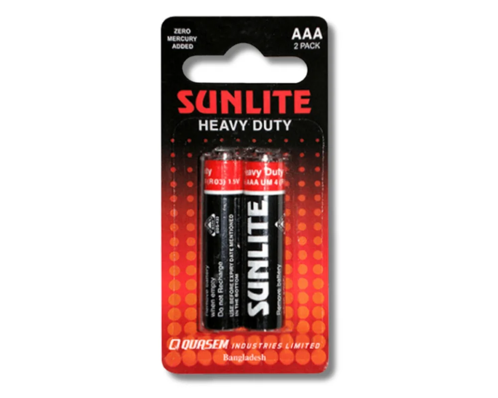 Sunlite Heavy Duty Um-4 AAA 2Pack
