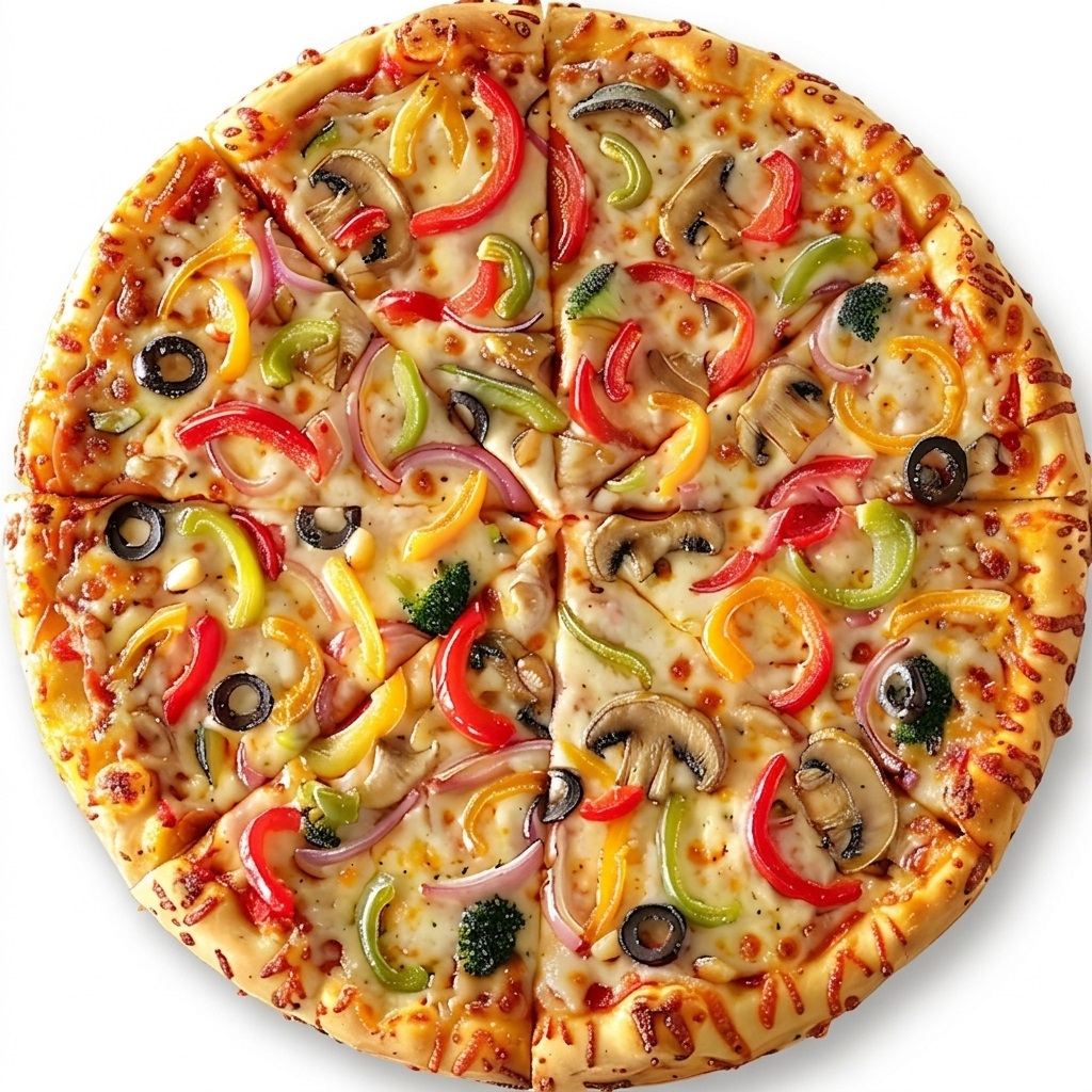 Vegetarian pizza - 4